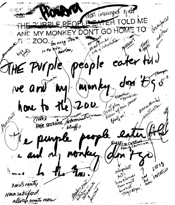 Howard Stern Handwriting samples 